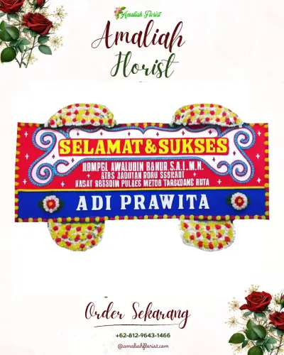 Karangan Bunga Ucapan Selamat cipanjalu