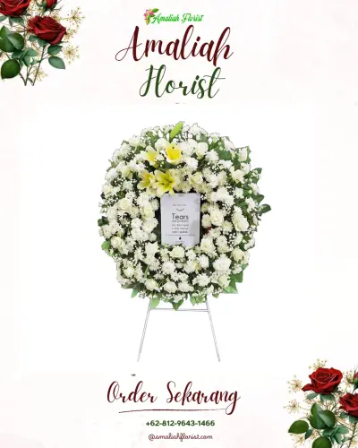 Krans Bunga Duka Cita cipanjalu